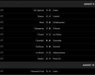 Round 3 results Round 3 results