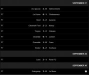 Round 9 results Round 9 results