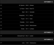 Round 7 results Round 7 results