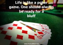 Lif is li r gm b rdy for bluff Lif is li r gm b rdy for bluff