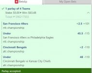 Parlay club parlay january 29th nfl1