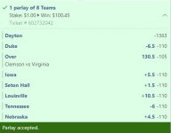 Parlayclubfebruary28thncaabasketball