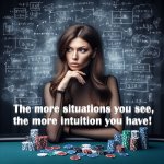 Quanto mais situaes vc ve mais intuiao tem ingles
