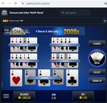 Wild royal flush