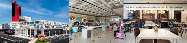 Siegels Bagels LV Convention Center 3 Panels Siegels Bagels LV Convention Center 3 Panels