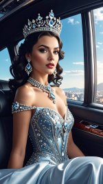 Queen of diamonds AI CONTENT