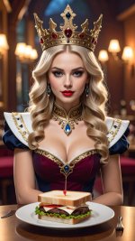 Queen of clubs AI CONTENT