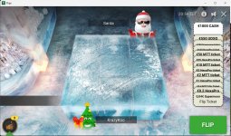 Play Flips against Santa