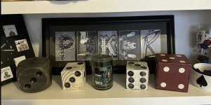 Dice shelf