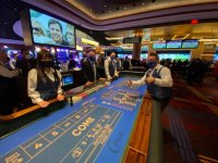 The Circa Circus in Vegas craps table The Circa Circus in Vegas craps table