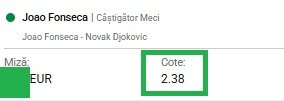 Fonseca live bet
