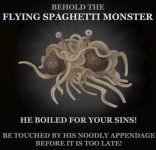 Flying Spagetti Monster Flying Spagetti Monster