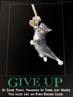 Give up