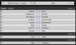 Round 4 results Round 4 results