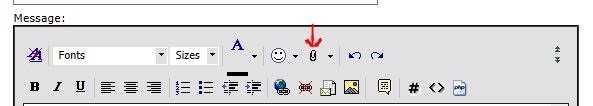 Manage Attachments Button Manage Attachments Button